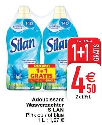 Cora Adoucissant wasverzachter silan aanbieding