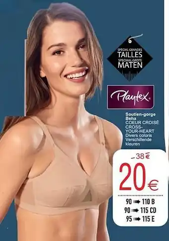 Cora Soutien-gorge beha coeur croisé crossyour-heart aanbieding