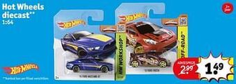 Kruidvat Hot wheels diecast aanbieding