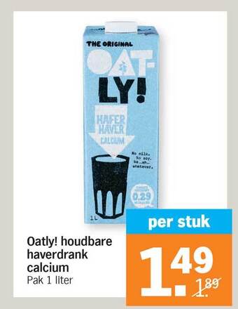 Oatly! Houdbare Haverdrank Calcium