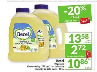 Intermarché Becel Frituurolie aanbieding