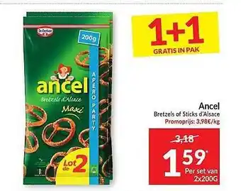 Intermarché Ancel Bretzels aanbieding