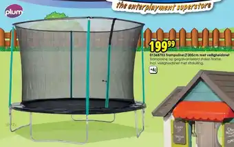 plum Trampoline 305cm met veiligheidsnet