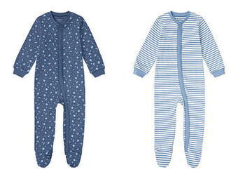 Lidl LUPILU® Biokatoenen pyjama voor baby’s aanbieding