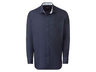 Lidl NOBEL LEAGUE® Katoenen slim fit businessoverhemd aanbieding