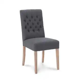 Deba Meubelen Eetkamerstoel - Inari Antraciet Grijs aanbieding