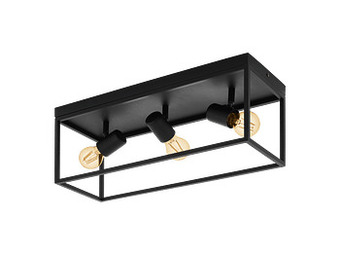 Deba Meubelen Plafondlamp SILENTINA - Zwart Zwart aanbieding