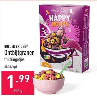 ALDI Golden Bridge Ontbijtgranen aanbieding