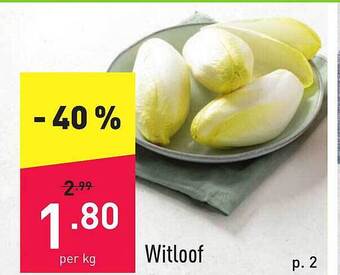ALDI Witloof aanbieding