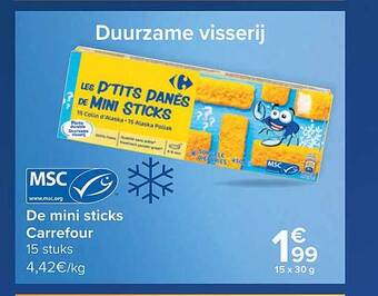 Carrefour De Mini Sticks Carrefour aanbieding