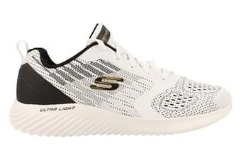 Berca Shoes Skechers Loopschoen Heren Bounder Air-Cooled Memory Foam - Wit aanbieding