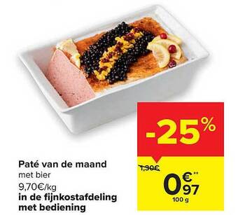 Carrefour Paté Van De Maand aanbieding