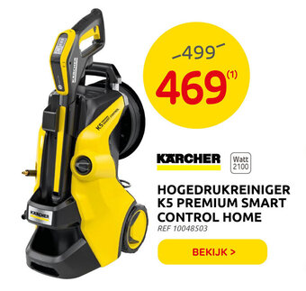 Brico Karcher Hogedrukreiniger K5 Premium Smart Control Home aanbieding