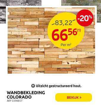 Brico Wandbekleding Colorado aanbieding