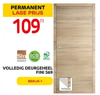 Volledig Deurgeheel Fini S69