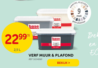Brico Verf Muur & Plafond aanbieding