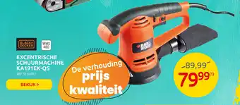 Brico Excentrische Schuurmachine KA191EK-QS aanbieding