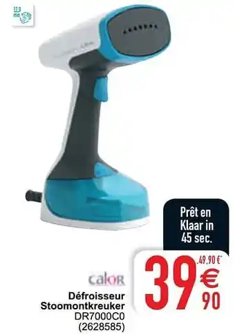 Cora Calor défroisseur stoomontkreuker dr7000c0 aanbieding