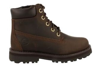 Berca Shoes Timberland Bottine Jongens Courma Kid 6 in Side Zip Boot Maat28/30 - Bruin aanbieding