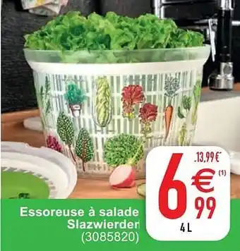 Cora Essoreuse à salade slazwierder aanbieding