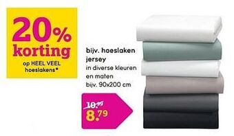 Leen Bakker Hoeslaken jersey aanbieding
