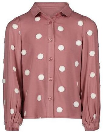 HEMA HEMA Kinderblouse Met Noppen Roze (roze) aanbieding