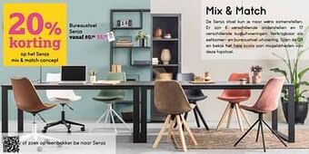 Leen Bakker Bureaustoel senja aanbieding