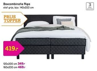 Leen Bakker Boxcombinatie riga aanbieding