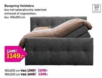 Leen Bakker Boxspring holstebro aanbieding