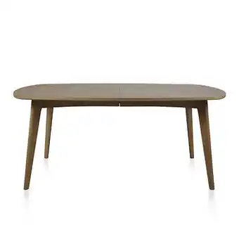 Deba Meubelen Uittrekbare eetkamertafel MARTE - Veneer Oak Hout aanbieding