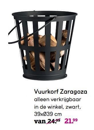 Leen Bakker Vuurkorf zaragoza aanbieding