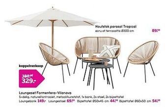 Leen Bakker Loungeset formentera-vilanova aanbieding