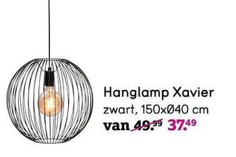 Leen Bakker Hanglamp xavier aanbieding