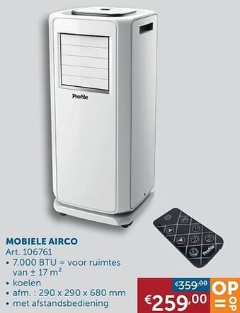 Profile mobiele airco