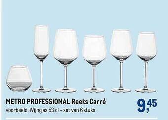 Makro Metro Professional Reeks Carré aanbieding