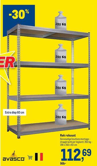 Makro Rek Robuust aanbieding