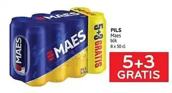 Alvo Pils maes blik 5+3 gratis aanbieding