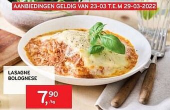 Lasagne bolognese