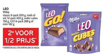 Alvo Leo milka 2e voor 1-2 prijs aanbieding