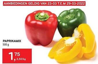 Alvo Paprikamix aanbieding