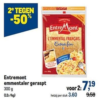 Entremont emmentaler geraspt