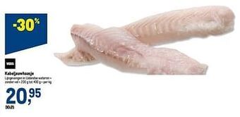 Makro Kabeljauwhaasje aanbieding