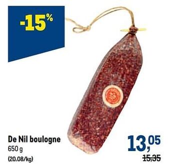Makro De nil boulogne aanbieding