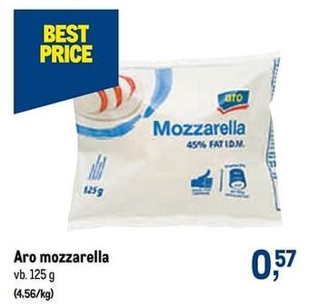 Makro Aro mozzarella aanbieding
