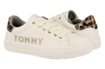Berca Shoes Tommy Hilfiger Sneaker Laag Meisjes Maat 30/34 - Wit aanbieding