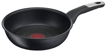 Makro Tefal Braadpan Unlimited Ø 22 cm zwart aanbieding