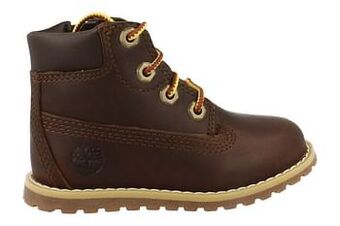 Berca Shoes Timberland Bottine Jongens Maat 22/30 Pokey Pine - Bruin aanbieding