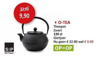 O-tea theepot