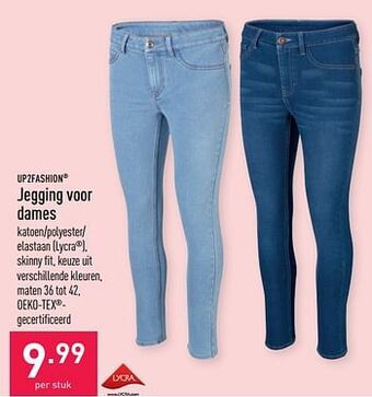 ALDI Jegging voor dames aanbieding