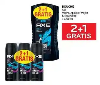 Alvo Douche axe 2+1 gratis aanbieding